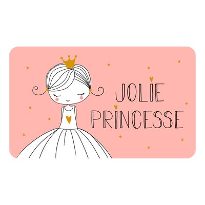 Set de table opaque Jolie princesse DOUCEUR D'INTÉRIEUR