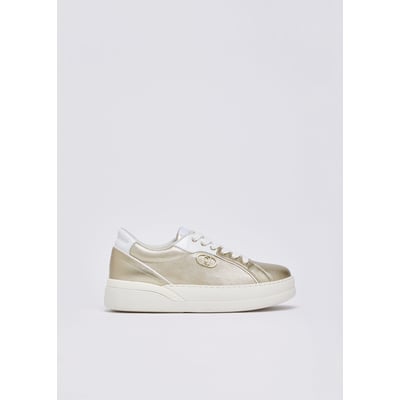 Baskets en cuir laminé LIU JO
