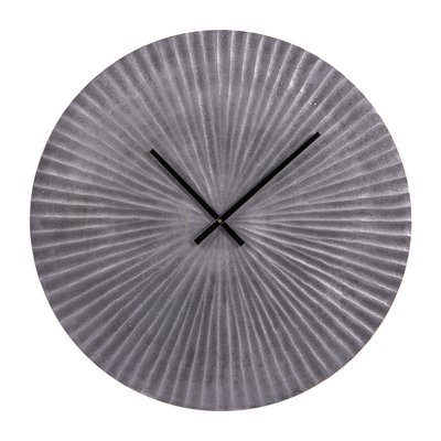 Horloge en métal soleil   59 cm TABLE PASSION