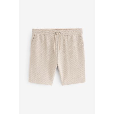Short en jersey texturé à motif zigzag NEXT