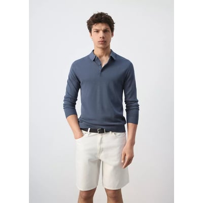 Polo maille fine 100 % coton MANGO MAN