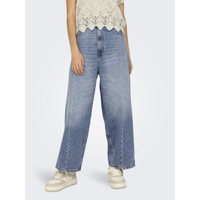 ONLZANE Taille haute Loose Fit - Cropped Jeans Jean à jambe large ONLY