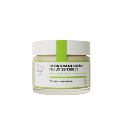 Déodorant Peaux Sensibles Mandarine CLEMENCE ET VIVIEN