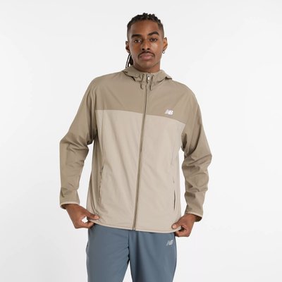 Athletics Woven Jacket Veste col rond manches longues ATHLETICS. NEW BALANCE