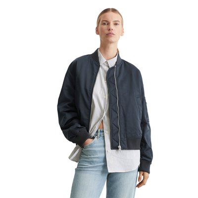 Blouson style aviateur regular en sergé de polyester recyclé MARC O'POLO