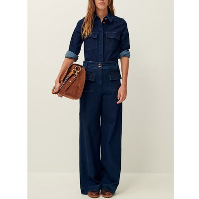 Pantalon large poches plaquées MANHATTAN SESSUN