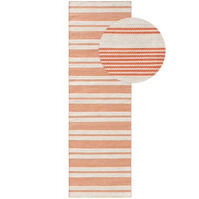 Tapis de couloir d'extérieur & intérieur tissé main RIDA BENUTA 