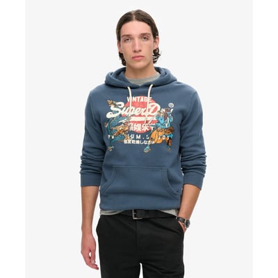 Sweat à capuche Vintage Logo Tokyo SUPERDRY