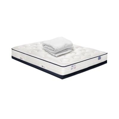 Matelas 180x200 Hybride, ferme H27 + couette - INEDIT SIMMONS