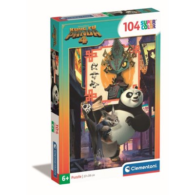 104 pièces - kung fu panda CLEMENTONI