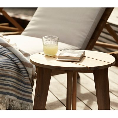 Bijzettafel voor de tuin in acacia, Réphir AM.PM