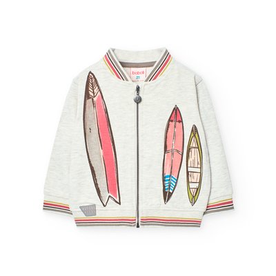 Veste en molleton flame BOBOLI