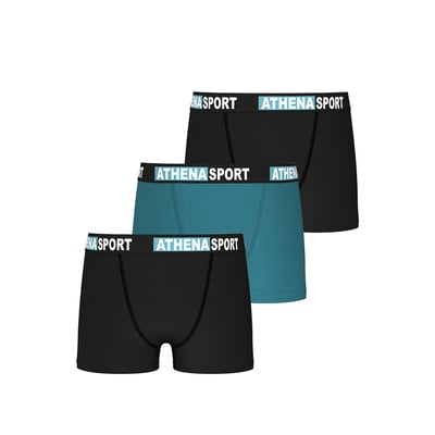 Confezione da 3 boxer in cotone, Daily sport ATHENA