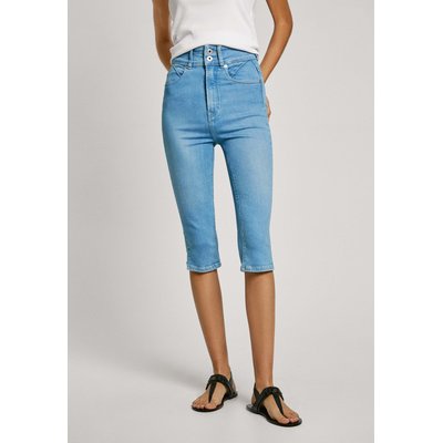 Bermuda En Denim Coupe Skinny PEPE JEANS