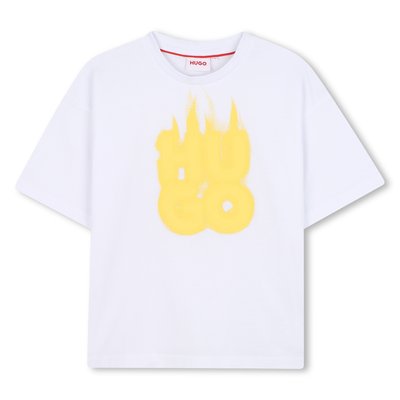 T-shirt manches courtes coton HUGO KIDSWEAR