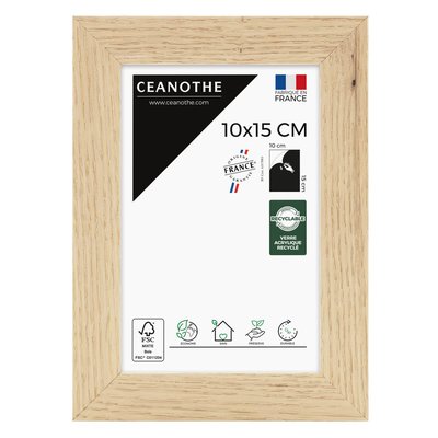 Cadre Photo 10x15 Cm Chêne TARA CEANOTHE