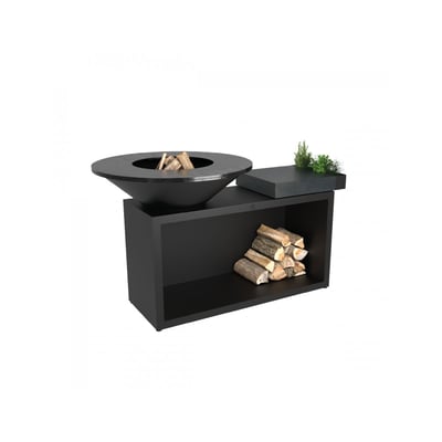 Brasero IslandBlack100 Ceramic DarkGrey OI3B100C OFYR