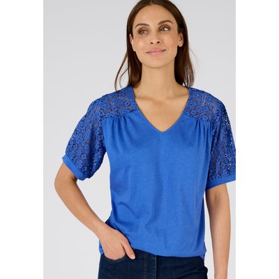 T-shirt détails macramé DAMART