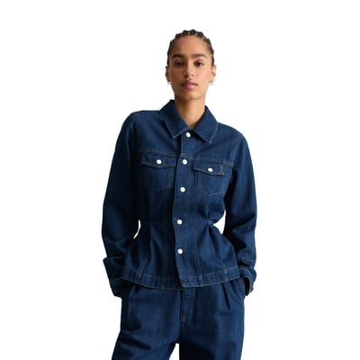 Surchemise en jean ajustée réalisé avec Orange Fiber MARC O’POLO DENIM
