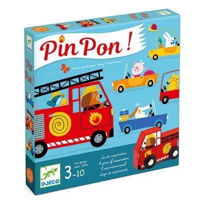 Jeu de coopération Pin Pon DJECO
