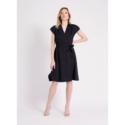 Robe mi-longue portefeuille BELLA NAF NAF