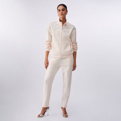 Sweat avec zip et applications LIU JO