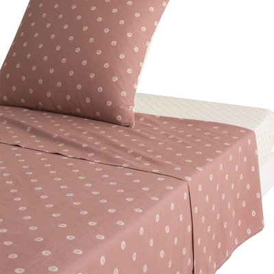Drap plat imprimé en bambou, EMIKO ORIGIN
