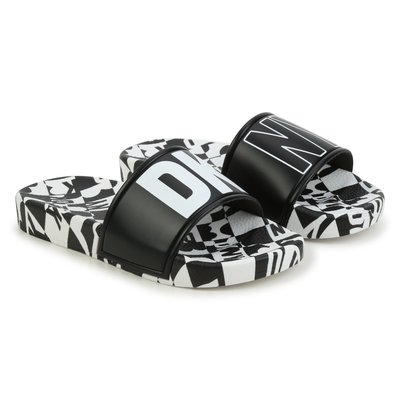 Claquettes siglées DKNY