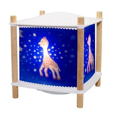Veilleuse lumineuse Bois LANTERNE 2.0 SOPHIE LA GIRAFE TROUSSELIER