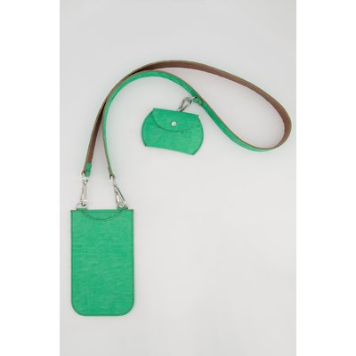 Sac en cuir, effet crocodile ULLA POPKEN