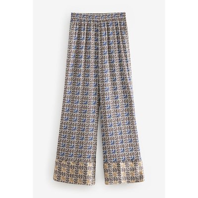 Pantalon texturé à taille élastiquée NEXT