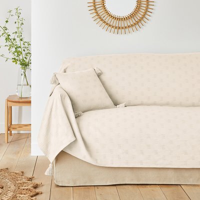 Plaid uni coton, Nado LA REDOUTE INTERIEURS