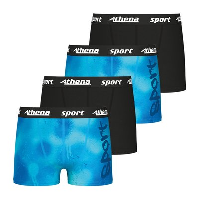 Boxers, lot de 4, sport ATHENA