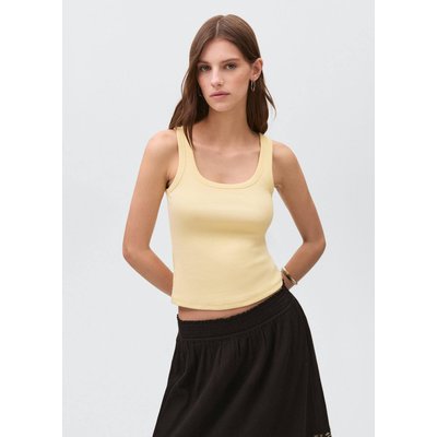 Top maille bretelles MANGO TEEN
