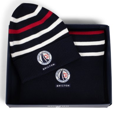 Pack bonnet/écharpe marin SHILTON