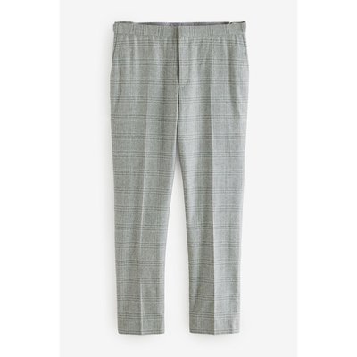 Pantalon de costume slim brossé aux carreaux NEXT
