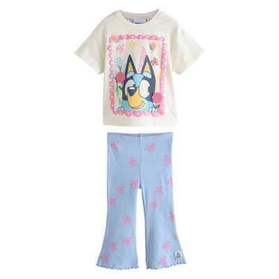 Legging évasé t-shirt à manches courtes bluey NEXT