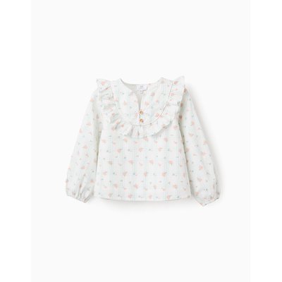 Chemisier en Coton à Carreaux et Fleurs Brothers & Sisters ZIPPY