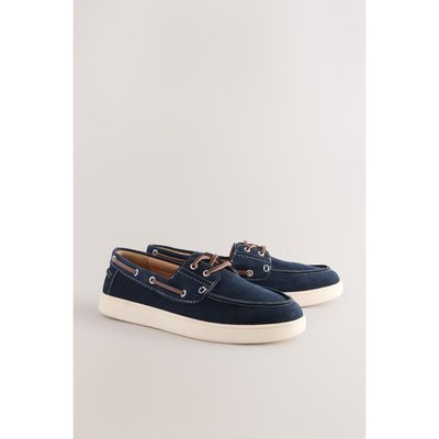 Chaussures bateau en daim à semelle cuvette NEXT