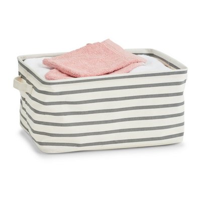 Panier rangement textile rigide ZELLER PRESENT