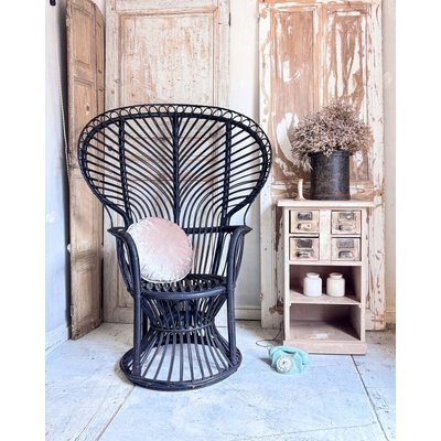 Fauteuil en rotin Emmanuel N°6 - Bon état DEBONGOUT