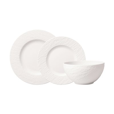 Ensemble D’assiettes, 12 P., 4 Personnes MANUFACTURE VILLEROY & BOCH