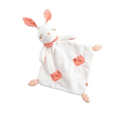 Doudou mouchoir en velours SAUTHON
