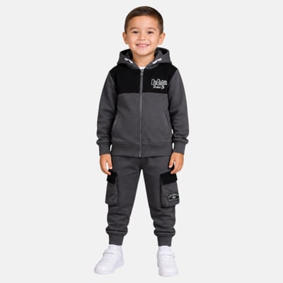 Ensemble sweat à capuche et pantalon de jogging cargo CREW LEE COOPER