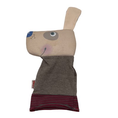 Marionnette à doigts Chien 22cm - Bon état HABA
