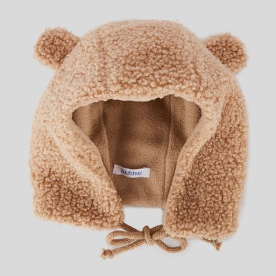 Bonnet en sherpa à oreilles BOUT'CHOU