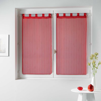 Paire de Voile raye Collection Horizon DOUCEUR D'INTÉRIEUR