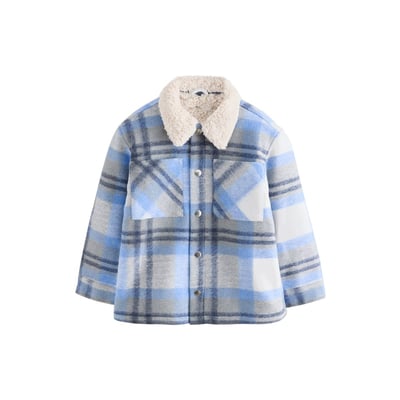 Veste-chemise avec doublure peau lainée NEXT