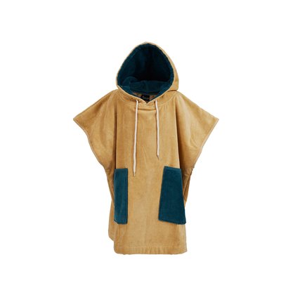 Poncho de plage ou de bain enfant en velours BEACH SENSEI MAISON