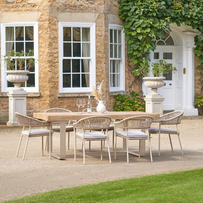 Osaka 6 Seater Garden Dining Set SO'HOME